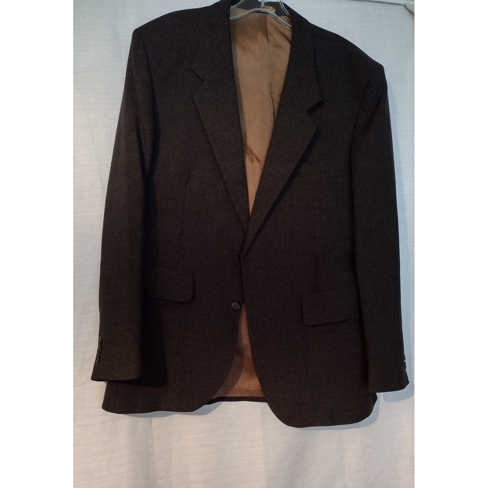 Vintage Levi's Action Suit Jacket Men's 42R Dark-Brown Sport Coat Blazer Classic
